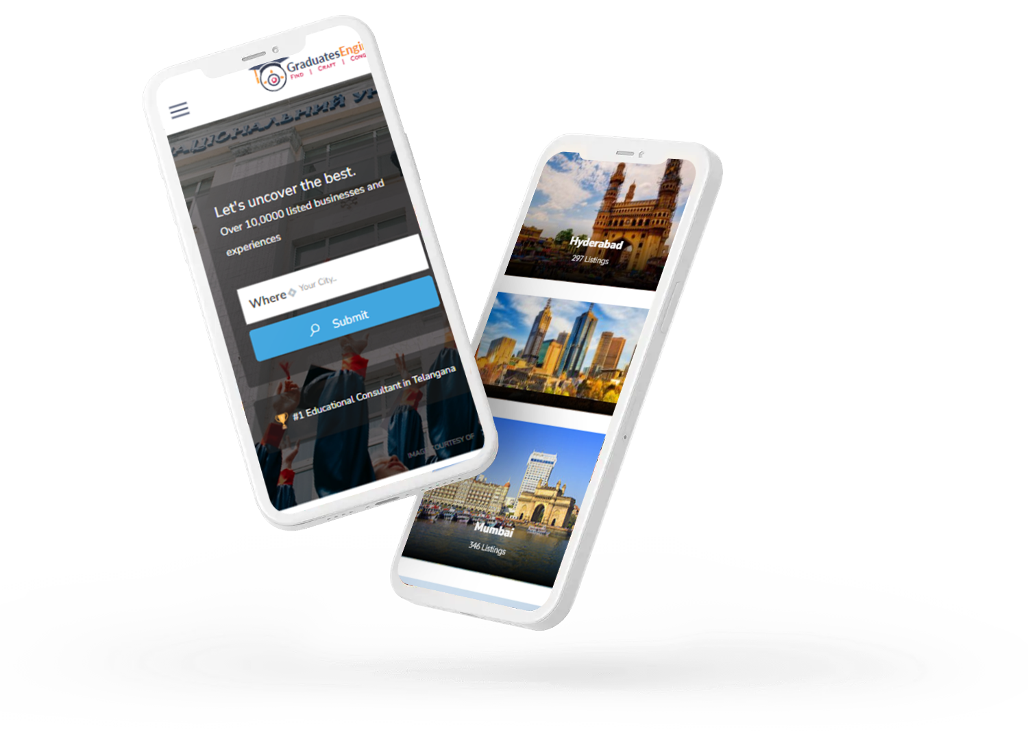 Graduates Leads Conqr - Graduates Leads Conqr Development Main Portfolio Image